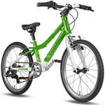 PROMETHEUS BICYCLES PRO® barncykel 20 tum, grön vit EMERALD