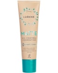 Matte Oil-Control Foundation SPF20, 30ml, 0 Light Ivory