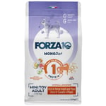 Forza10 Mini & Toy Diet med heste- og ærtekroketter til hunde - Økonomipakke: 2 x 1,5 kg