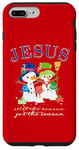 iPhone 7 Plus/8 Plus Jesus The Reason For The Season Cute Christmas Holiday 2024 Case