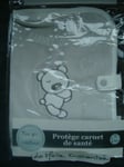 protege carnet de santé mes petits cailloux NOUNOURS gris 17 x 23 cm neuf