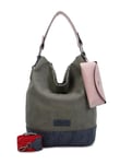 Fritzi aus Preussen Izzy07 Canvas, Sac Hobo Femme, Olive, Einheitsgröße