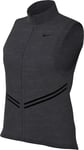 Nike FB4469-010 W NK SWIFT WOOL TF MDLR VEST Jacket Femme BLACK/DK SMOKE GREY/BLACK Taille L