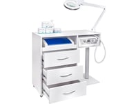 Activeshop Podiatry Unit Y-300 Med Fräsmaskin Med Absorbator, Sterilisator, Lampa