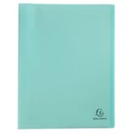 Exacompta Chromaline Pastel Display Book 40 Pockets A4 Pastel Green Pack of 10