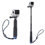 HUANGDANSEN Phone Tripod Retractable Pole Mini Selfie Stick Waterproof Blue Monopod