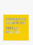 Redback Cards You'll Be Amazing New Job Card