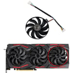 Refroidisseur de carte GPU à 7 broches,ventilateur pour ASUS ROG STRIX-GeForce RTX 2070 2080 SUPolTi GAMING RTX2080 RTX2080Ti,T129215SU - Type C Fan