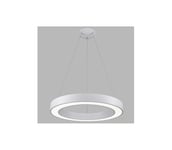 LED2 - LED Himmennettävä kattokruunu johdossa SATURN LED/50W/230V 3000K/4000K valkoinen