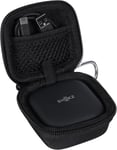 Dur Étui de Voyage Rigide Housse Cas Coque pour SHOKZ OpenFit Écouteurs Bluetooth sans Fil Casque Audio(boîte Seule,Case Only),Noir