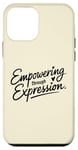 Coque pour iPhone 12 mini Empowering Through Expression Orthophonie Femmes