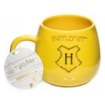 Harry Potter Shaped Mug (Hufflepuff Design) in Presentation Box, 315ml - Official Merchandise