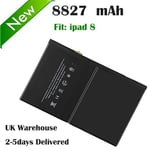 battery A2429 A2430 A2270 A2428 For apple iPad 8th generation ipad 8 8827mAh