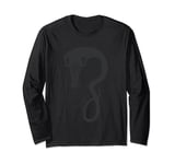 Billie Eilish Official Monster Black Long Sleeve T-Shirt