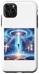 Coque pour iPhone 11 Pro Max Jesus is Coming in The Blink of Eye-1 Thessalonicians 4:16-18