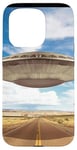 Coque pour iPhone 15 Pro UFO FUNNY THE END IS PRECHE 51 EXTERNETTOIRES Vaisseau SPATIAL VOLANT OVNI