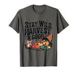 Stay, Wild Harvest the Good Cornucopia Fox Outdoors Tee T-Shirt