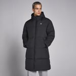 MP Men's Long Puffer Jacket – Black - S