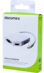 DACOMEX Convertisseur Mini DisplayPort 1.1 vers HDMI, DVI ou VGA - 14cm