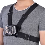 Telesin Adjustable Body Chest Strap Mount Harness Belt For G