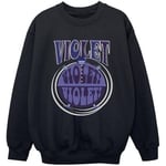 Sweat-shirt enfant Willy Wonka  Violet Turning Violet