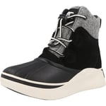 Sorel Out N About IV Chillz Y Black/Chalk Suede Ankle Boots