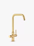 Pronteau by Abode Prothia Quad Slimline 3-in-1 Instant Steaming Hot Water Single Lever Kitchen Tap