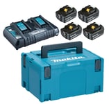 Makita Batterisett 6,0Ah LXT® Li-ion, 18V