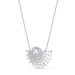 Swarovski Sparkling Dance Dial Up Necklace Short, White, Rhodium plated 5573694