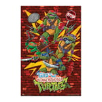 Grupo Erik Teenage Mutant Ninja Turtles Poster - 36 x 24 inches / 91.5 x 61 cm - Shipped Rolled Up - Cool Posters - Art Poster - Posters & Prints - Wall Posters