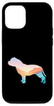 Coque pour iPhone 12/12 Pro Bully Dog Nature Randonnée Chien Sunrise Adventure