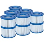 Lay-Z-Spa Hot Tub Filter Cartridge VI för alla Lay-Z-Spa-modeller - 6 x Twin Pack (12 filter) - se