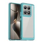 Xiaomi 14T Pro Soft Gel Bumper Case [Clear Blue]