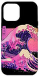 Coque pour iPhone 13 Pro Max Graphique violet Great Wave off Kanagawa Purple Color Graphic