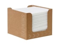 Servett Dunisoft Airlaid 20X20 Cm I Pappersdispenser Small White,24 Pk X 50 Pk/Krt