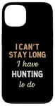 Coque pour iPhone 13 Hunter Hunting Fishing Deer Game Hobby Job Pour homme et femme