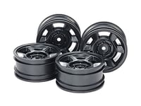 TAMIYA 51688 CC-02 Jantes 6 SP. 26 mm (4) SW. Offset+4 - Accessoires de modélisme, Accessoires RC, Jantes RC, Accessoires pour véhicules télécommandés, modélisme radiocommandé, Noir