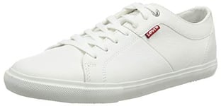 Levi's Men's 225826-794 Woods Trainers, White (B White 50), 8 UK