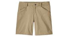 Short de randonnee femme patagonia quandary beige