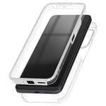 Avizar Full Case for Xiaomi Redmi 13C and Poco C65 Shockproof, Transparent