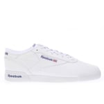 Reebok Mens Classics Ex-O-Fit Lo Clean Logo Intense Trainers in White Leather (archived) - Size UK 5