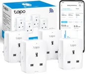 Tapo Smart Plug with Energy Monitoring, Max 13A,Works with Amazon Alexa & Googl