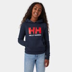 Helly Hansen Juniors' HH Logo Hoodie 2.0 Navy 164/14