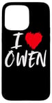 Coque pour iPhone 15 Pro Max J"adore Owen Dad Boyfriend Mari Fils Petit-fils