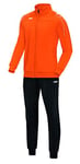 JAKO - Survêtement Polyester Classico, Mixte Enfant, Orange Fluo, 128