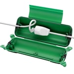 Boîte Electrique Étanche IP44, Boîtier Protection Extérieur pour Protéger les Rallonge, Câbles, Décorations de Vacances, Lumières de Noël, Outils électriques, 29cm x 11cm x 7.5cm, Vert