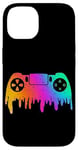 Coque pour iPhone 14 Manette de jeu graphique jeux vidéo adolescents esthétiques