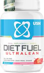 USN Diet Fuel Ultralean Meal Replacement Shake Powder, Strawberry Flavour - 1kg