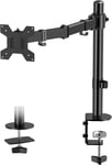 Monitor Stand Arm Desk Mount FORGING MOUNT Ergonomic Height Adjustable Monitor 