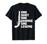 One Shot One Chance One Legend Muzzleloader T-Shirt